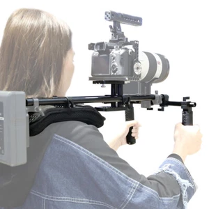 Niceyrig C100/C200/300/500/FS7/URSAMini Shoulder Mount Rig For Canon Sony Rig - Picture 1 of 6
