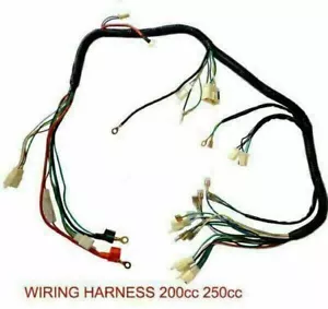AC Wire Harness Wiring Loom for 200cc 250cc Chinese Quad ATV Zongshen Lifan - Picture 1 of 12