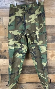 Military Pants Cold Weather Trousers Woodland Camouflage Gore-Tex Small Regular - Picture 1 of 9