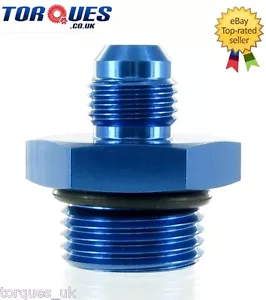 Adaptador AN-6 (AN6 AN 06) a ORB-12 (AN-12 1 1/16" UNF) O Ring Boss - Imagen 1 de 1