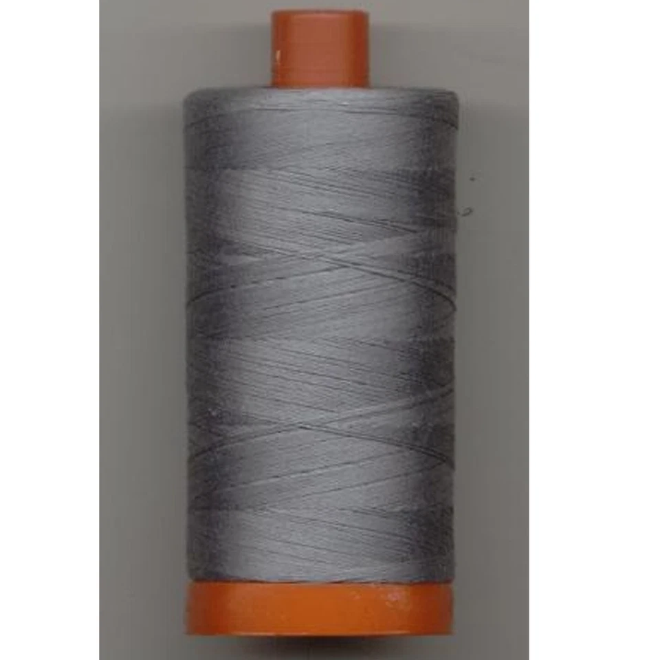 Aurifil Thread #2605 Grey Cotton Mako 50 wt 1422 yard spool - Image 1 of 1