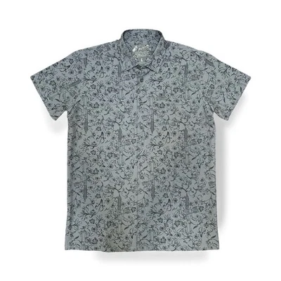 RetroRifle Gray Man Series Performance Stretch Tactical Button Down Shirt Men L - Image 1 of 4