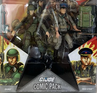 GI Joe 25th Anniversary Comic Pack Duke vs Red Star NEW SEALED - Image 1 of 4