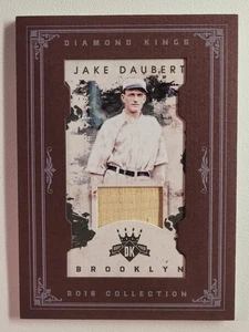 Mini materiales enmarcados Panini Diamond Kings 2016/49 Jake Daubert #39 - Imagen 1 de 2
