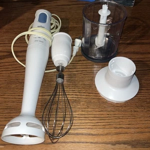 Braun Multiquick 200 Watt Stabmixer/Zerkleinerer Modell MR430HC Zubehör EUC - Bild 1 von 4
