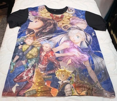 Camiseta Anime Seven Deadly Sins XL Camiseta Sublimación Estampado Completo Para Hombre Juegos con disfraces... Foto 1 de 4