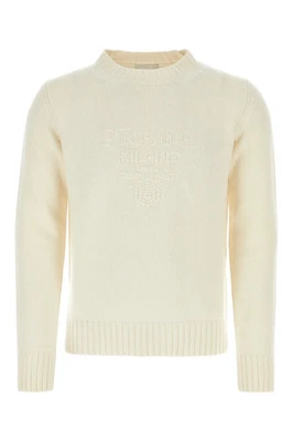 PRADA Ivory Wool Blend Sweater New & Authentic - Image 1 of 3