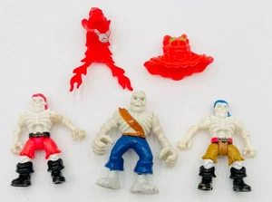 3 Imaginext Phantom Crew Ghost Skeleton Pirate Figures and Goblin Mask Hat - Bild 1 von 5