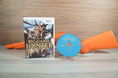 Cabela's Big Game Hunter 2010 Game with Orange Top Shot Shot Gun! Nintendo Wii - Image 1 of 4