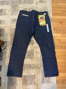 VTG NWT Original Cowboy Cut Wrangler Men's Jeans 46X32 Denim 13MWZ Pro Rodeo - Picture 1 of 10