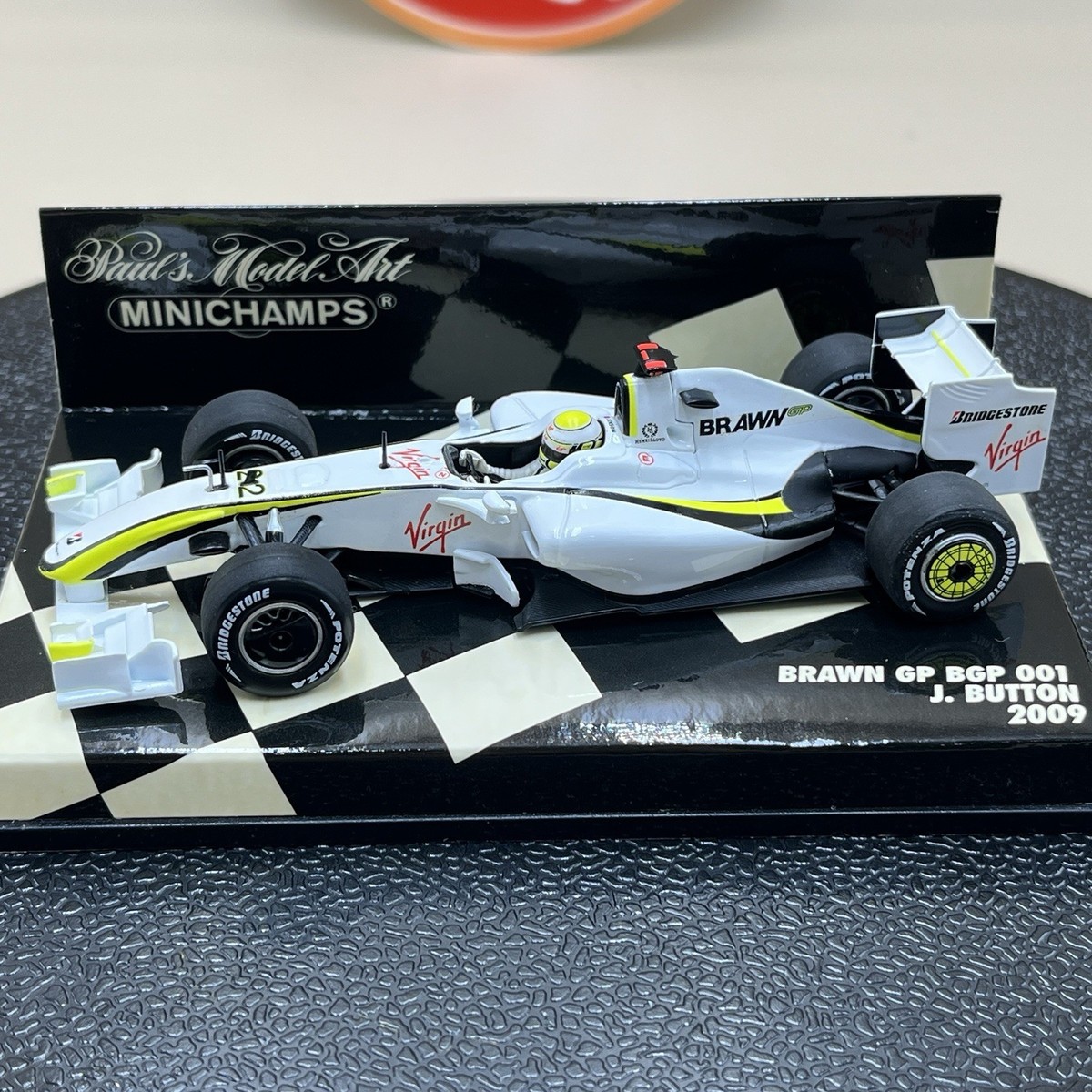 MINICHAMPS Jenson Button 1:43 Diecast Formula 1 Cars for