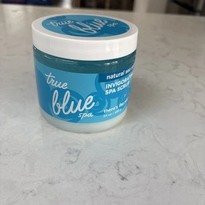 NEW Sealed Bath & Body Works True Blue Spa Invigorating Spa Sea Salt Scrub - Image 1 of 4