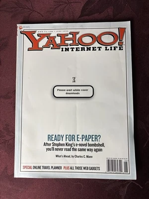 Yahoo Internet Life Magazine Magazine Dixie Chicks on Back Cover June 2000 - Image 1 of 2