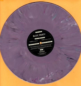 12" Vinyl Purple Marble Record/Bloc Party – Tulips(Electronic-Garage)2004 - Picture 1 of 2