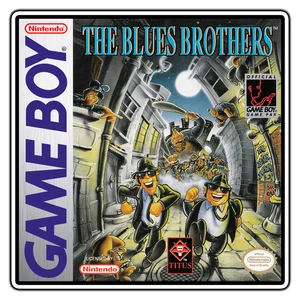 The Blues Brothers Game Boy Box Kunst Aufkleber wasserdicht Vinyl Decal gestanzt - Bild 1 von 1