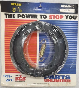 SBS 2066 REAR BRAKE SHOES OEM NOS YAMAHA 1978-2004 GRIZZLY,KODIAK,BIG BEAR,XS,XJ - Picture 1 of 7