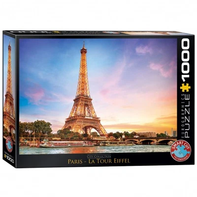 Puzzle - Paris Eiffel Tower - 1000 Pieces - Image 1 of 4
