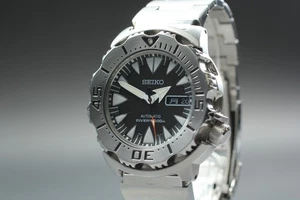 NEAR MINT SEIKO Monster 4R36-01J0 SRP307 Men's Automatic Watch 42mm From JAPAN - Picture 1 of 10