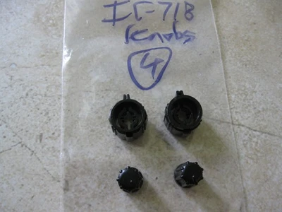 Icom IC-718 FRONT panel knobs (less VFO knob) in Excellent shape - Image 1 of 2