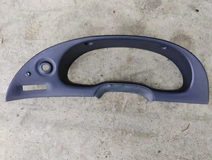 1994-2000 MUSTANG GT Instrument Cluster Speedometer Bezel BLACK Original OEM  - Picture 1 of 13
