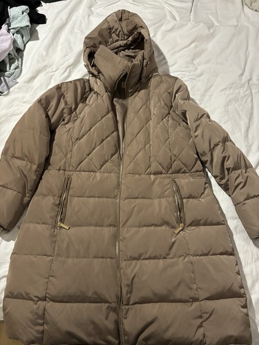 Cappotto imbottito Michael Kors donna lungo misto piumino taglia XL outdoor invernale