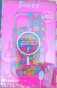 Xo Poppy für iPhone 15/14/13 MagSafe kompatibel Blumen Neu im Karton Versand in 24 Stunden - Bild 1 von 2