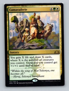 1x MTG - Camaraderie (157) - Guilds of Ravnica - GRN - NM - Picture 1 of 2