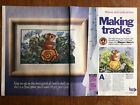 Margaret Sherry Mouse / Snail Cross Stitch Chart **from a magazine**