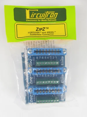 Circuitron 800-6606 ZipZ Solderless Connection System 6-Pack For Tortoise, Smail - Image 1 of 2