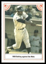 1983 ASA Hank Aaron Red Border Hank Aaron Atlanta Braves #8