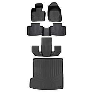 SMARTLINER Front/Rear Floor Liners w/Cargo Liner Black for Volvo XC90 - Picture 1 of 1