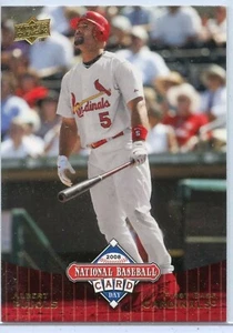 ALBERT PUJOLS - 2008 UPPER DECK UD11 - 25 CARD LOT St. LOUIS CARDINALS HOF - Picture 1 of 2