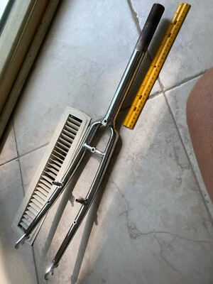 Easy Racers recumbent bike fork 1 & 1/8" diameter threaded 10 & 7/8" long NEW - Image 1 of 4