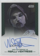 2015 Star Wars Chrome Perspectives: Jedi vs Sith Nika Futterman as Auto 5sf