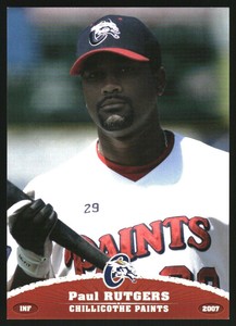 2007 Chillicothe Paints Grandstand #26 Paul Rutgers