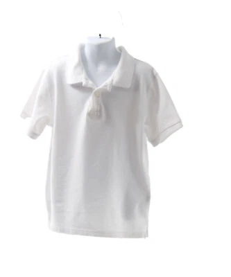 Little Boys Polo Shirt Children's Place Big Boys Polo Shirt Size M White - Image 1 of 3