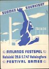 Ak Helsinki Helsingfors Finnland, Festspiele 1947, Suomen Suurkisat - 10672571