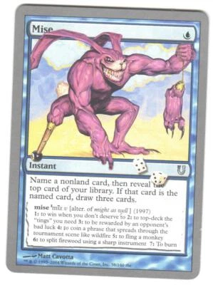 Magic_the_gathering Unhinged Mise #38 2004,MTG,LP Uncommon - Image 1 of 2