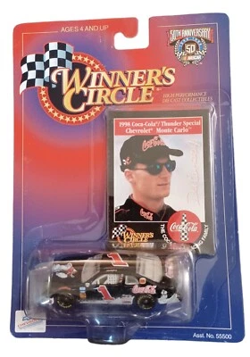 1998 Winners Circle NASCAR #1 Dale Earnhardt Jr Coca Cola Polar Bear 1:64 - Image 1 of 3