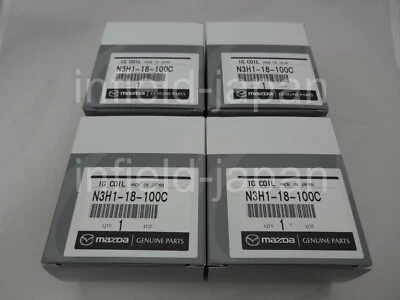 Paquetes de bobinas de encendido giratorias genuinas Mazda RX8 RX-8 SE3P 13B N3H1-18-100C X4 F/S Foto 1 de 4