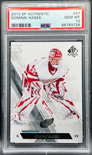 2013 SP Authentic Dominik Hasek PSA 10 GEM MINT Detroit Red Wings Card #47