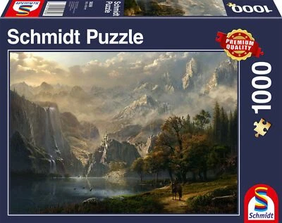 SCHMIDT SPIELE Wasserfall-Idylle|1000 Teile|58399|Schmidt Premium Puzzle|NEU