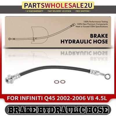 Manguera hidráulica de freno trasero izquierdo o derecho para INFINITI Q45 2002 2003-2006 V8 4,5 L Foto 1 de 4
