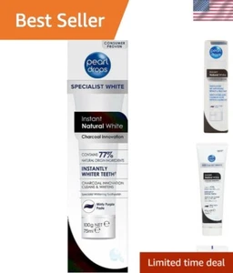 Gel blanqueador dental de carbón activado para adultos - Sonrisa blanca instantánea 75 ml - Imagen 1 de 7