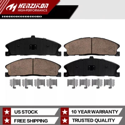 Передние керамические тормозные колодки с оборудованием для Explorer Flex Taurus MKS MKT США - Изображение 1 из 4