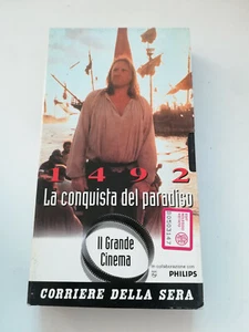 1492 La conquista del Paradiso VHS - Videocassetta Corriere della Sera - Imagen 1 de 1