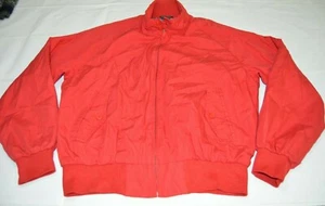 VTG American Eagle Outfitters Men's Windbreaker Plaid Lined Jacket Full Zip Red - Picture 1 of 7