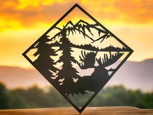 Moos Bild 2. Metall Plasmaschnitt - Bild 1 von 3