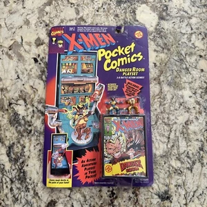 Toy Biz Marvel Comics X-Men Pocket Comics Danger Room Wolverine/Sabertooth NEW - Picture 1 of 11