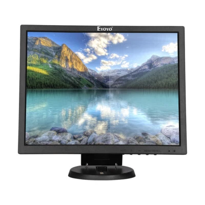 14" 1024x768 LCD TFT HDMI Monitor VGA BNC AV USB Input Gaming Display For PC DVD - Image 1 of 4